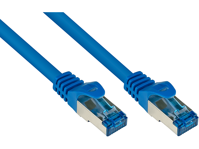 GOOD CONNECTIONS S/FTP, PIMF, halogenfrei, 500MHz, blau, Netzwerkkabel, 1,5 m