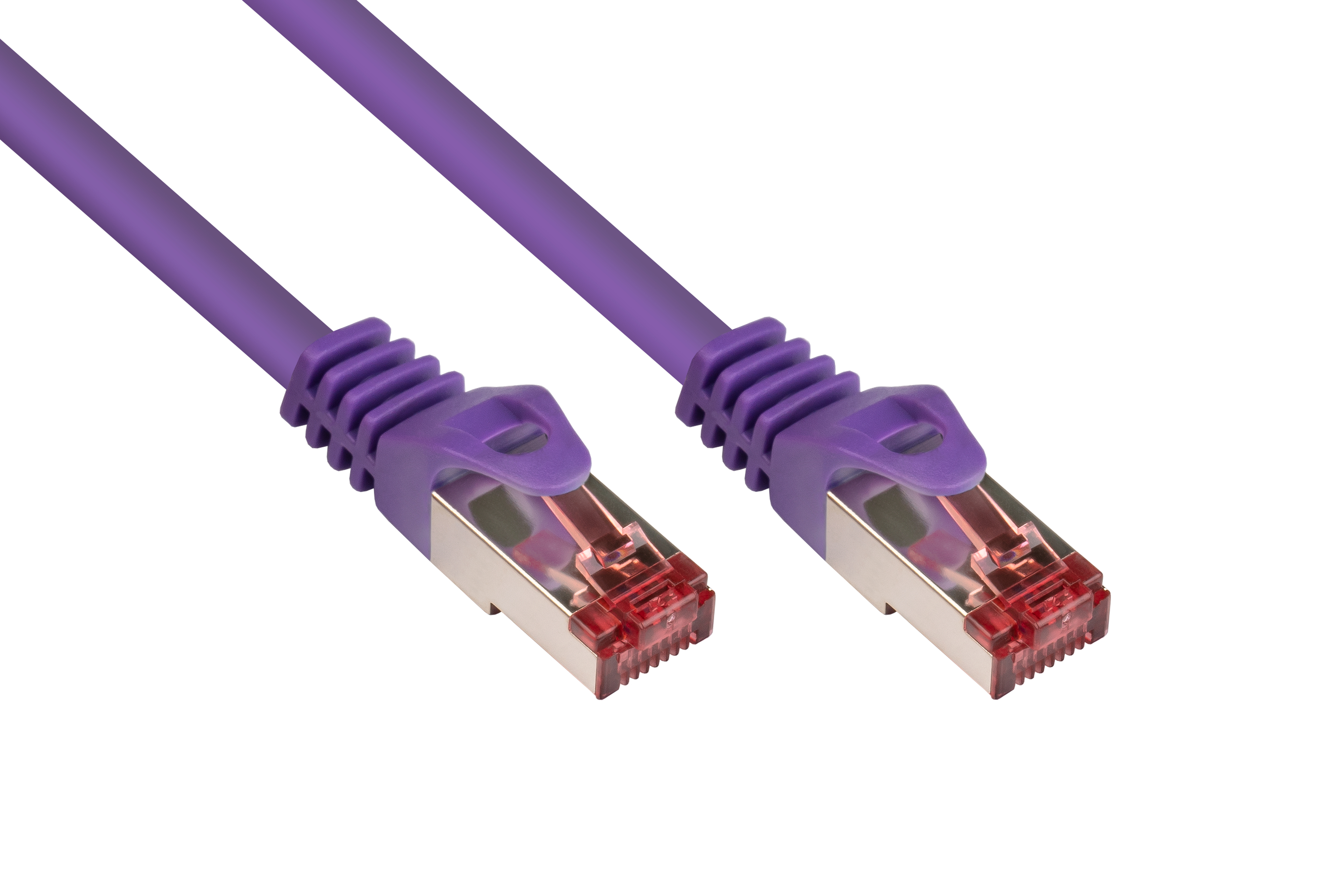 GOOD 10 m PVC, CONNECTIONS violett, Netzwerkkabel, 250MHz, PiMF, S/FTP,