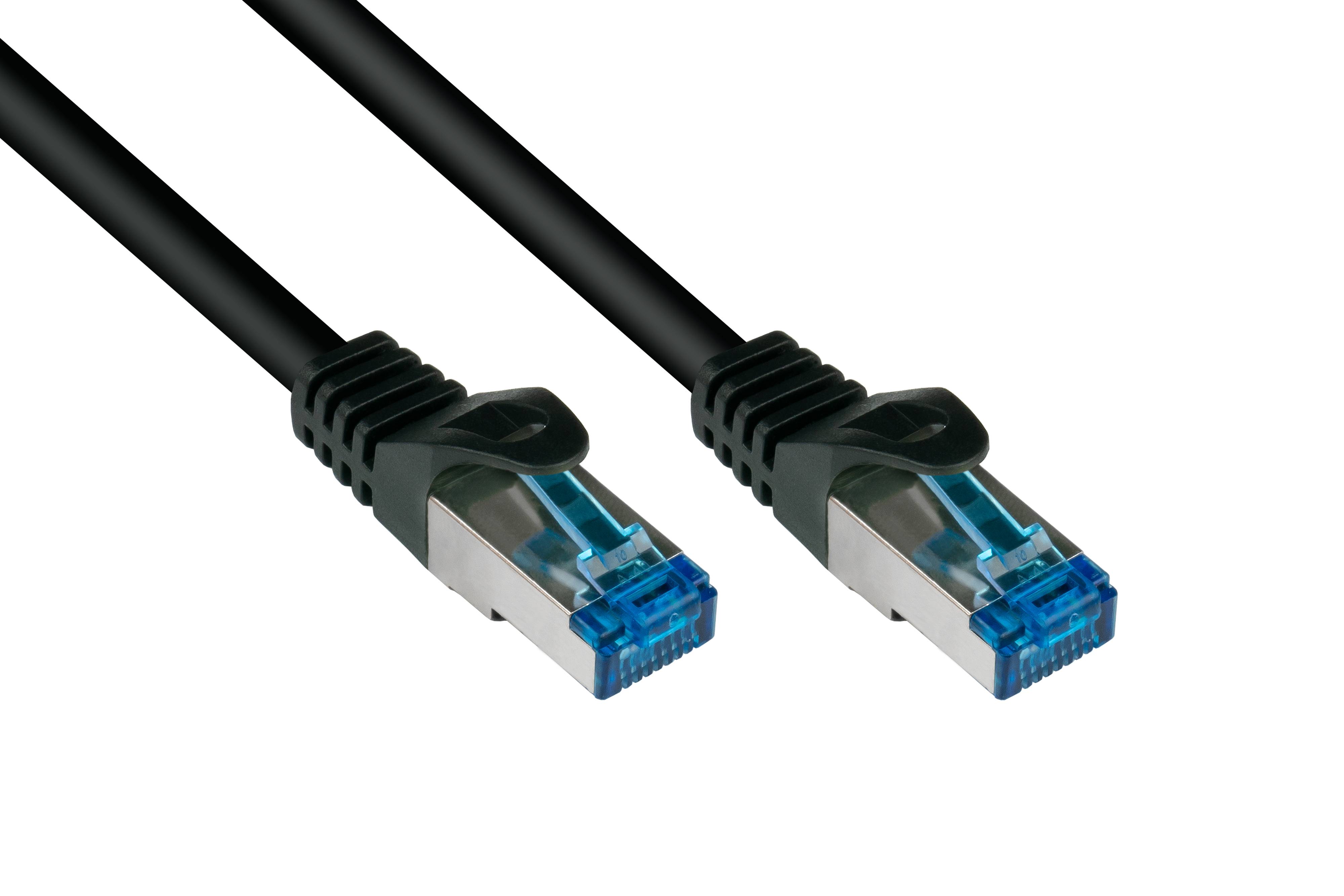 GOOD CONNECTIONS SmartFLEX, halogenfrei, Netzwerkkabel, m S/FTP, 25 schwarz, 500MHz, PiMF