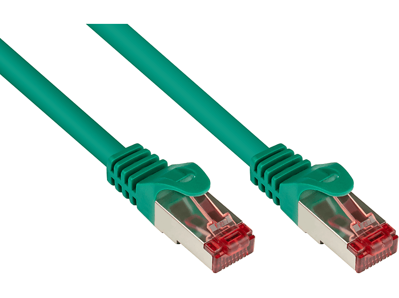 KABELMEISTER S/FTP, PiMF, PVC, 250MHz, grün, Netzwerkkabel, 2 m