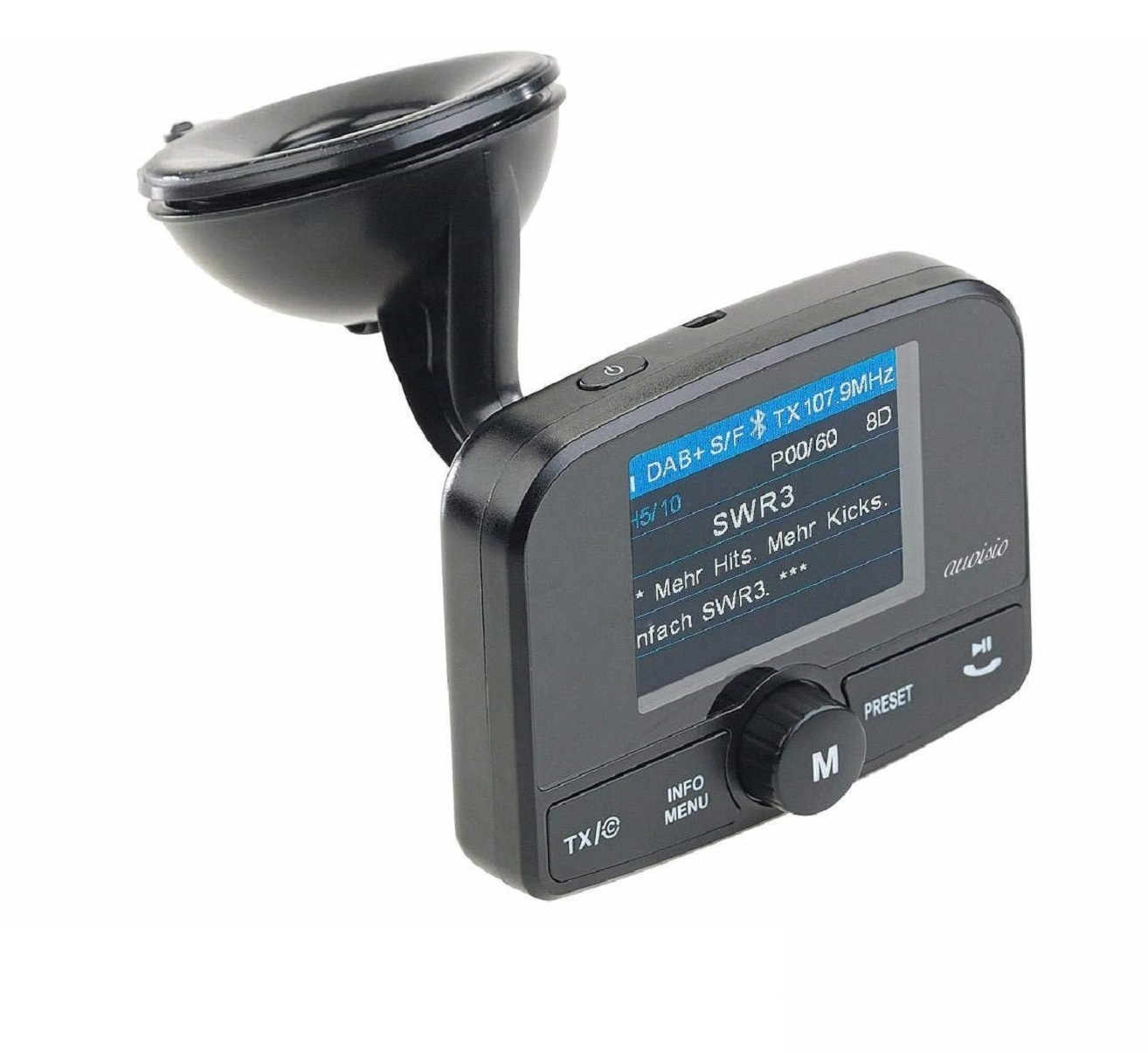 AUVISIO FMX-640.dab FM Bluetooth Transmitter