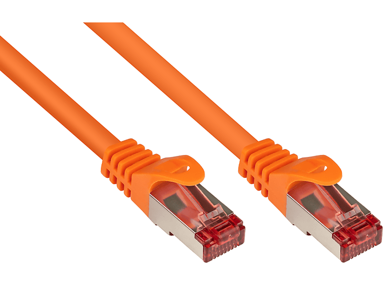 KABELMEISTER S/FTP, PiMF, PVC, 250MHz, orange, Netzwerkkabel, 3 m