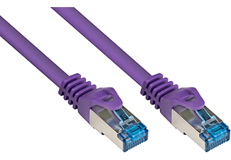 KABELMEISTER S/FTP, PIMF, halogenfrei, 500MHz, violett, Netzwerkkabel, 50 cm