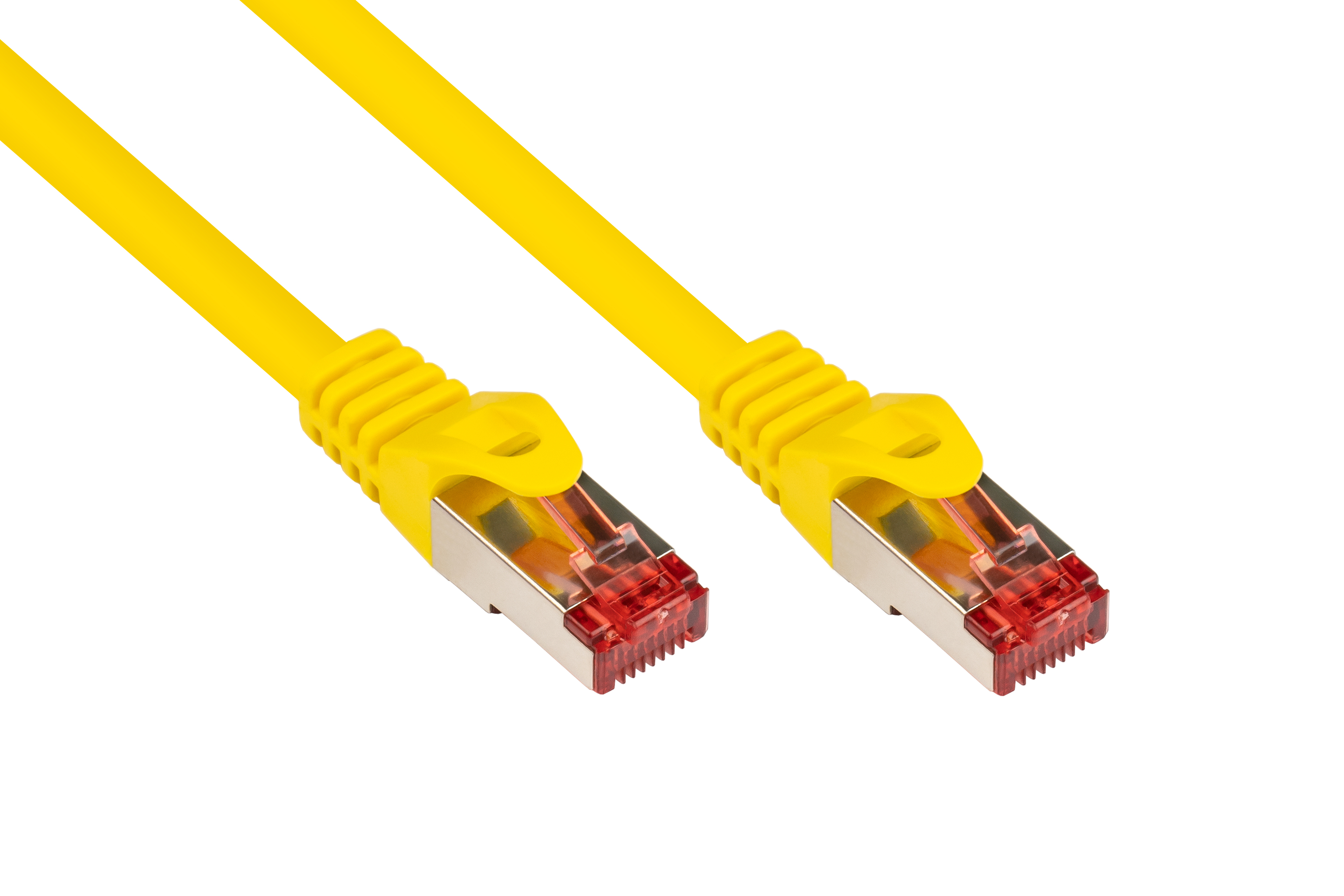 Netzwerkkabel, gelb, S/FTP, CONNECTIONS 250MHz, PiMF, PVC, m 40 GOOD