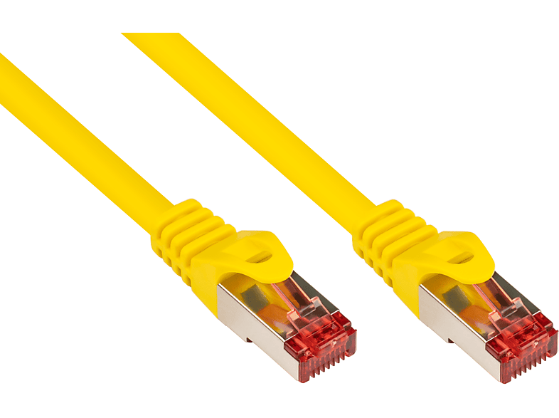 GOOD CONNECTIONS S/FTP, PiMF, PVC, 250MHz, gelb, Netzwerkkabel, 20 m