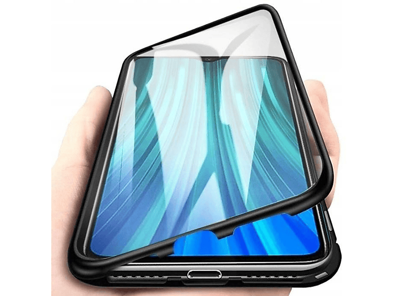 COFI 360 Metall Case, Full Cover, Samsung, Galaxy A32 5G, Schwarz