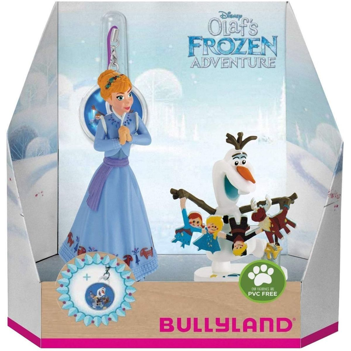 BULLYLAND Frozen Anna & Figur Set Olaf Spielfiguren