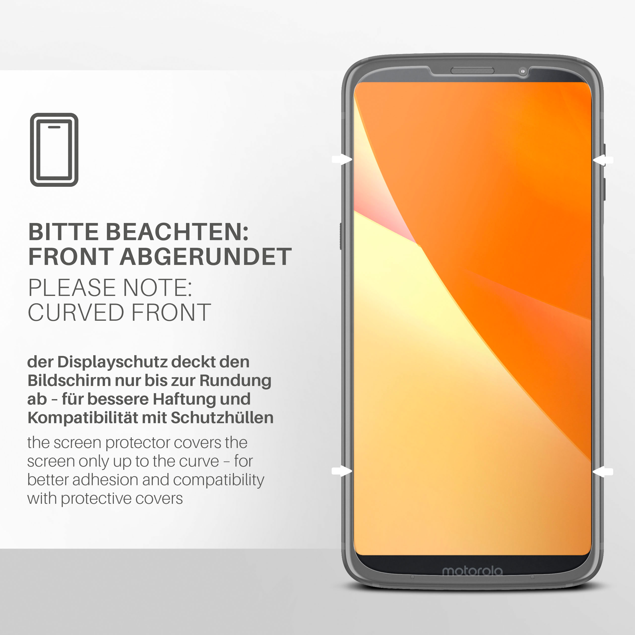 Schutzfolie, Moto 3x MOEX Displayschutz(für Lenovo Z3 Z3 / matt Play)