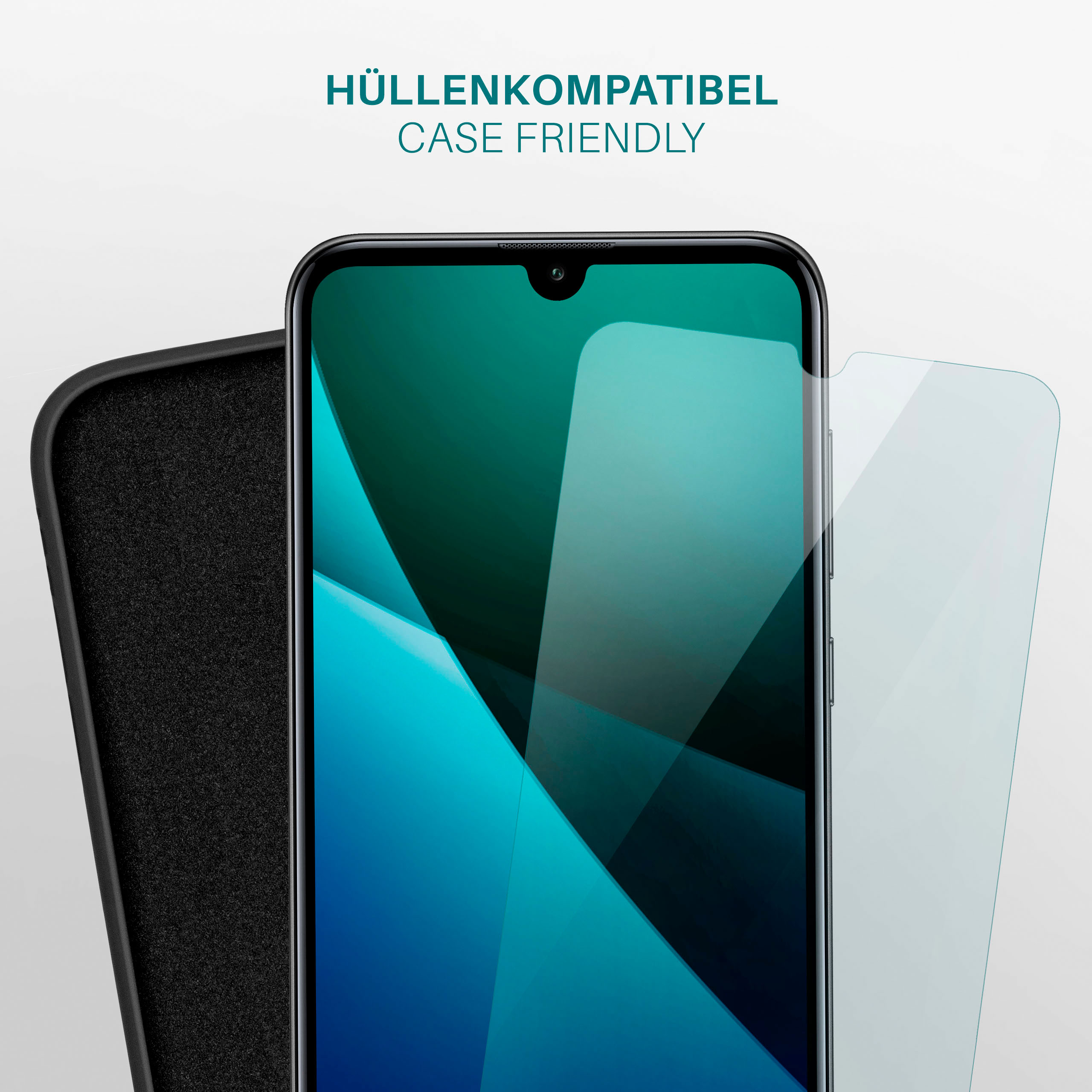 3x Schutzfolie, Huawei MOEX Y7 Displayschutz(für Prime / klar Y7 (2019))