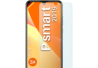 MOEX 3x Schutzfolie, matt Displayschutz(für Huawei P smart 2019)