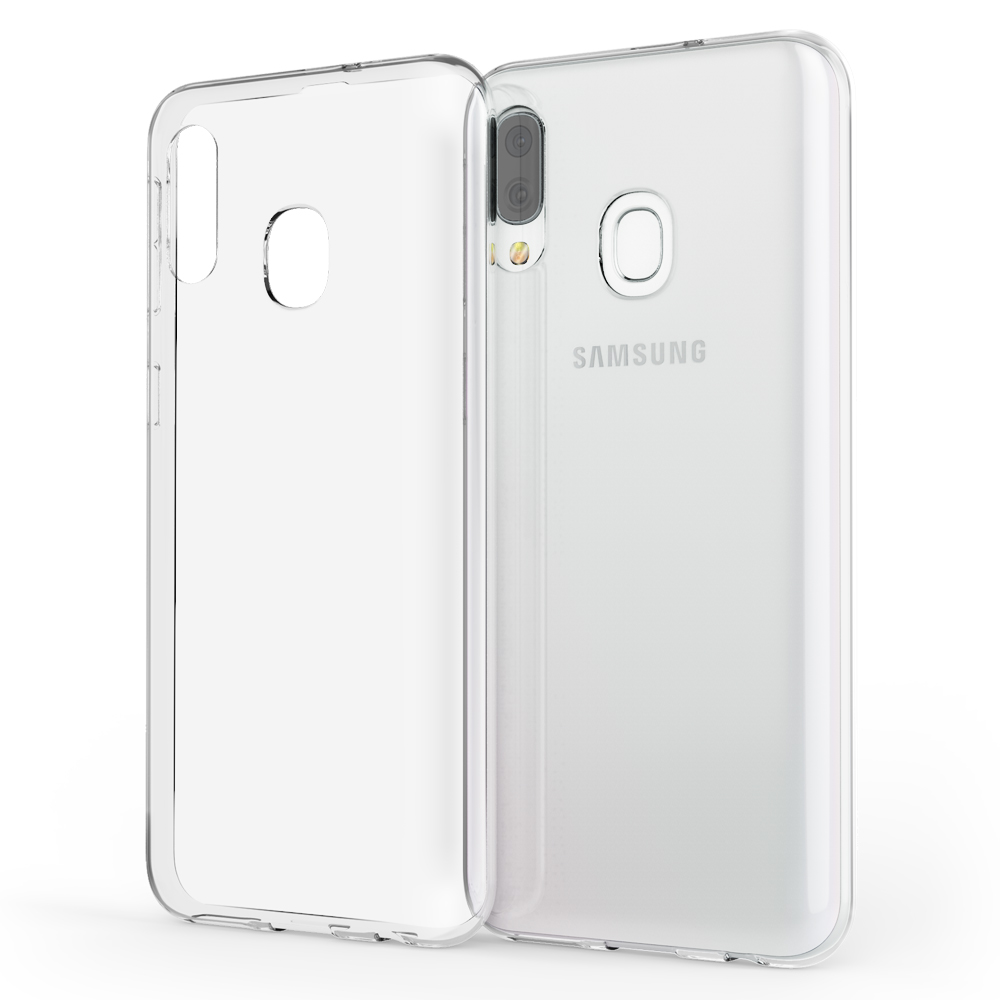 A20e, NALIA Backcover, Transparente Galaxy Samsung, Hülle, Silikon Klar Transparent