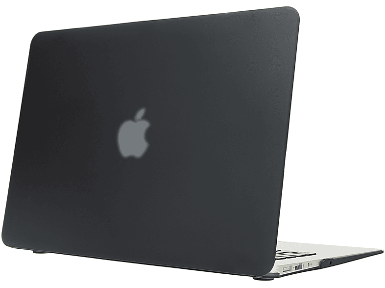 NALIA Mattes Backcover, Schwarz Apple, Air (2015), Hardcase, Macbook 13
