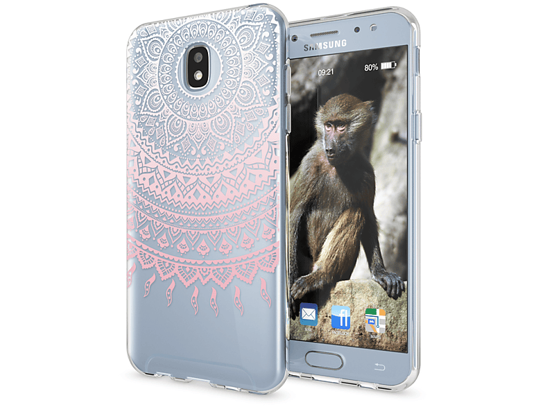 NALIA Motiv Silikon (2017), Mehrfarbig Samsung, J5 Backcover, Hülle, Galaxy