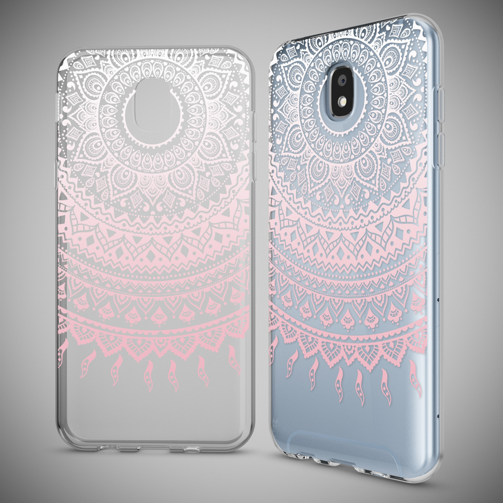 Mehrfarbig (2017), Samsung, J5 Galaxy Motiv Silikon NALIA Backcover, Hülle,