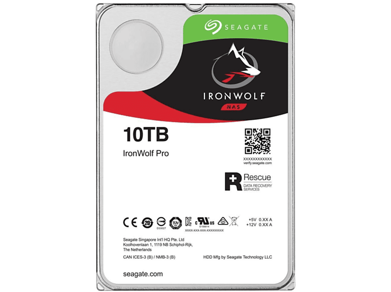 GB, 10000 SEAGATE HDD, ST10000NE0008, intern