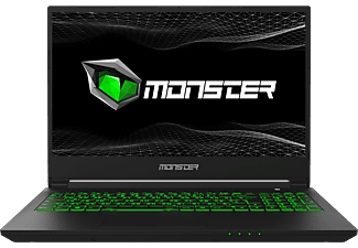 MONSTER NOTEBOOK Abra A5 V17.1.1 15,6 Zoll, Gaming Notebook mit 15,6 Zoll Display, 16 GB RAM, 1 TB SSD, nVIDIA® GeForce® RTX3050 Max-Performance  4GB GDDR6 128-Bit DX12, Black