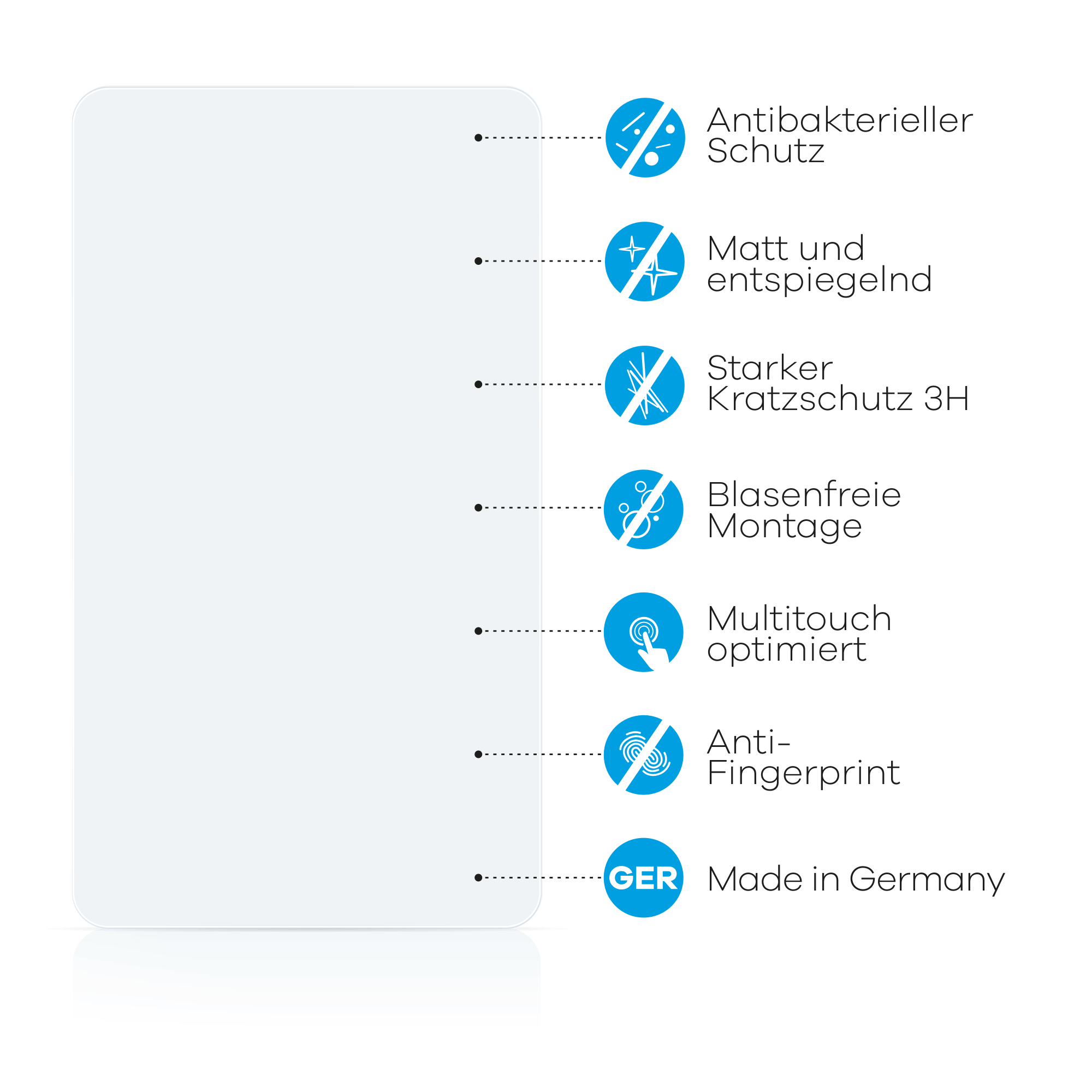15) matte Pro X Notebook Xiaomi entspiegelt Schutzfolie(für Mi antibakteriell UPSCREEN