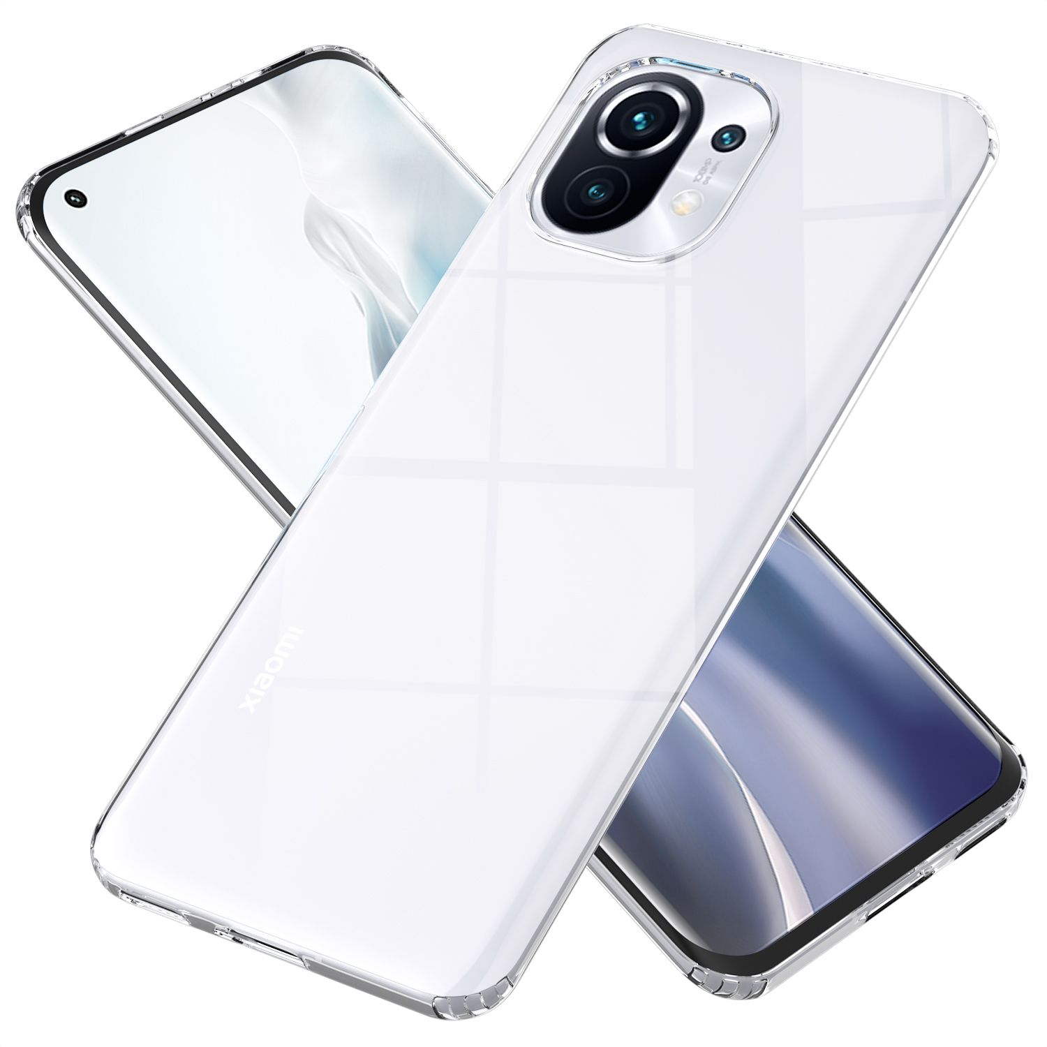 Xiaomi, Backcover, Hybrid Transparent NALIA Hülle, Mi Klare Transparente 11,