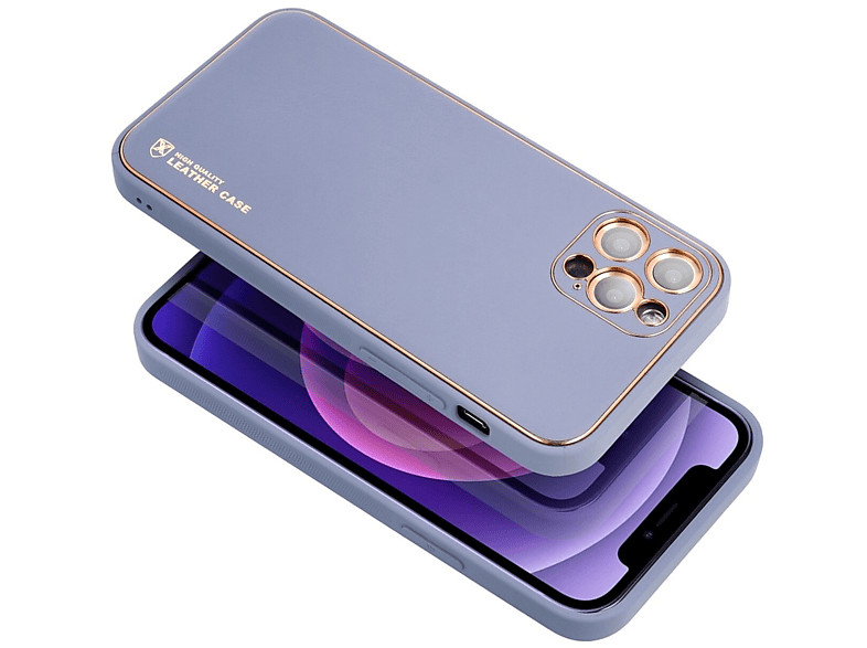 COFI Echtleder Hülle, Bumper, Apple, iPhone SE 2020, Blau