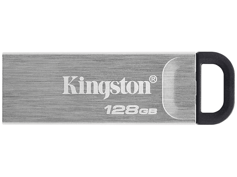 KINGSTON Pendrive DT 128 GB USB Stick (Schwarz, 128 GB)