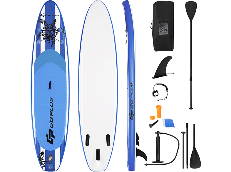 COSTWAY SUP Board Stand Up Paddle, Blau