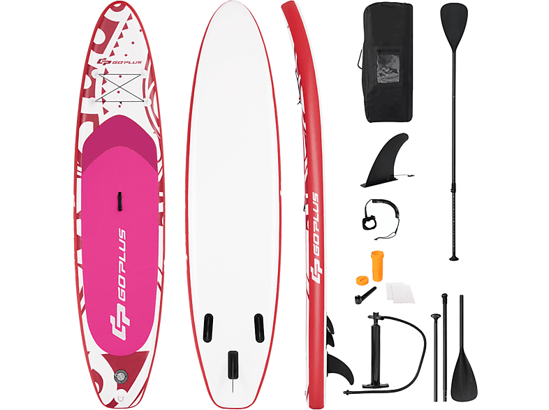 COSTWAY SUP Board Rosa Stand Paddle, Up