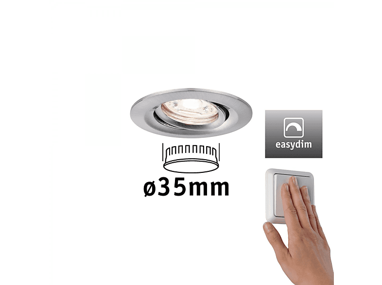 PAULMANN LICHT Einbauleuchte Nova LED mini Plus Warmweiß