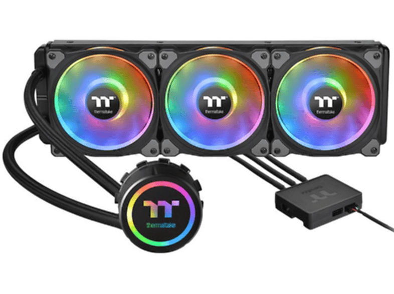 DX RGB Premium Wasserkühler, THERMALTAKE Edition CPU schwarz TT 360 Floe