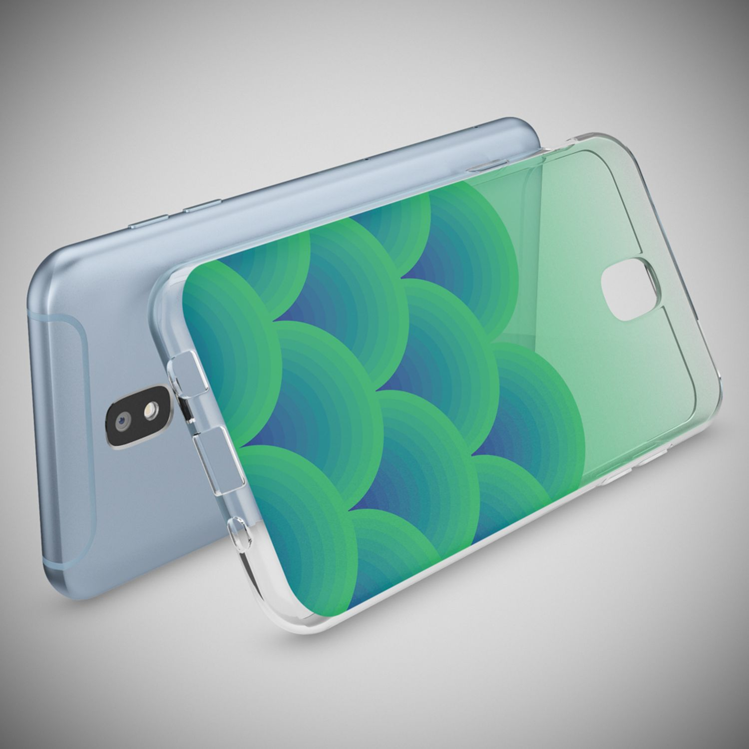 Mehrfarbig Samsung, Silikon Galaxy J5 (2017), Motiv NALIA Backcover, Hülle,