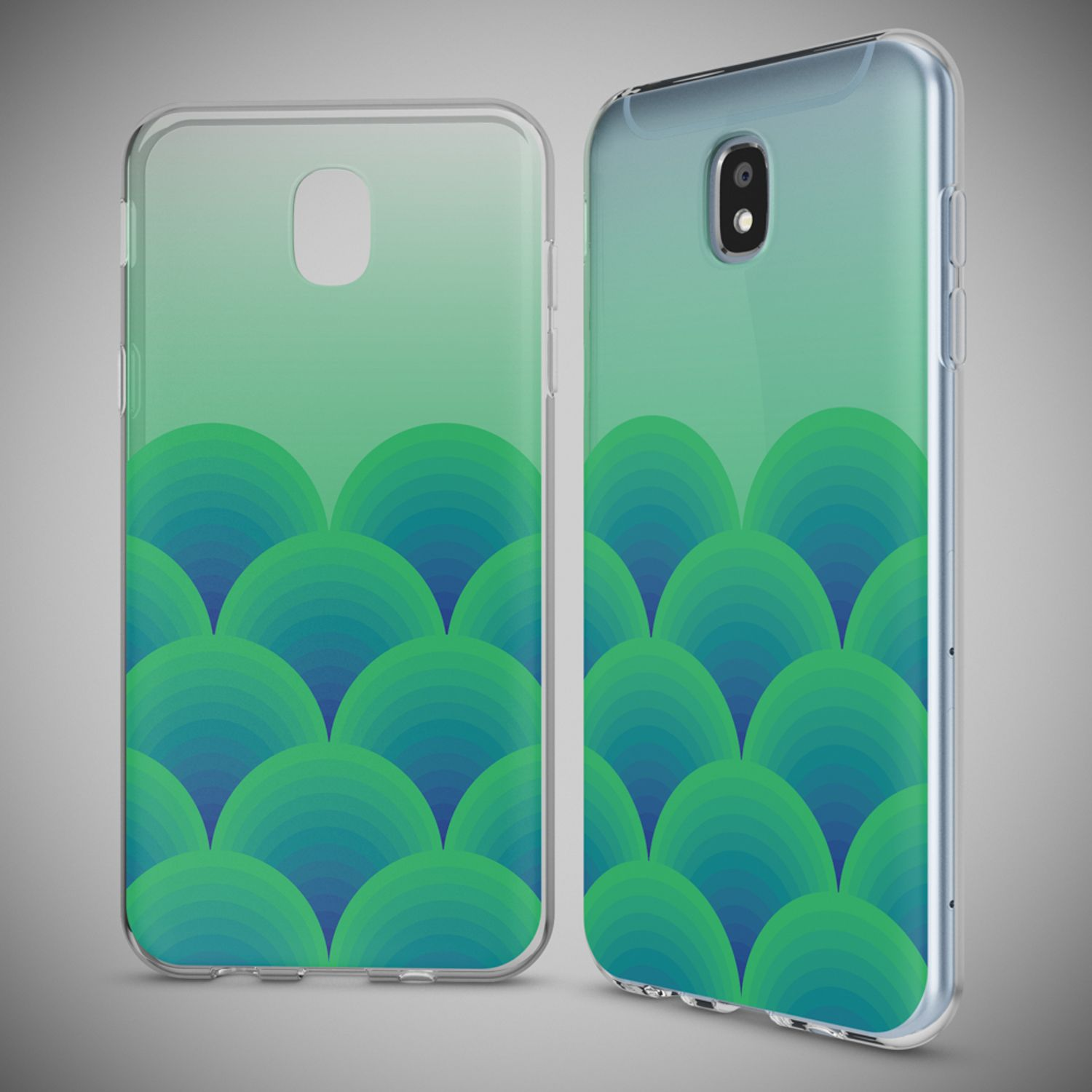 Mehrfarbig Samsung, Silikon Galaxy J5 (2017), Motiv NALIA Backcover, Hülle,