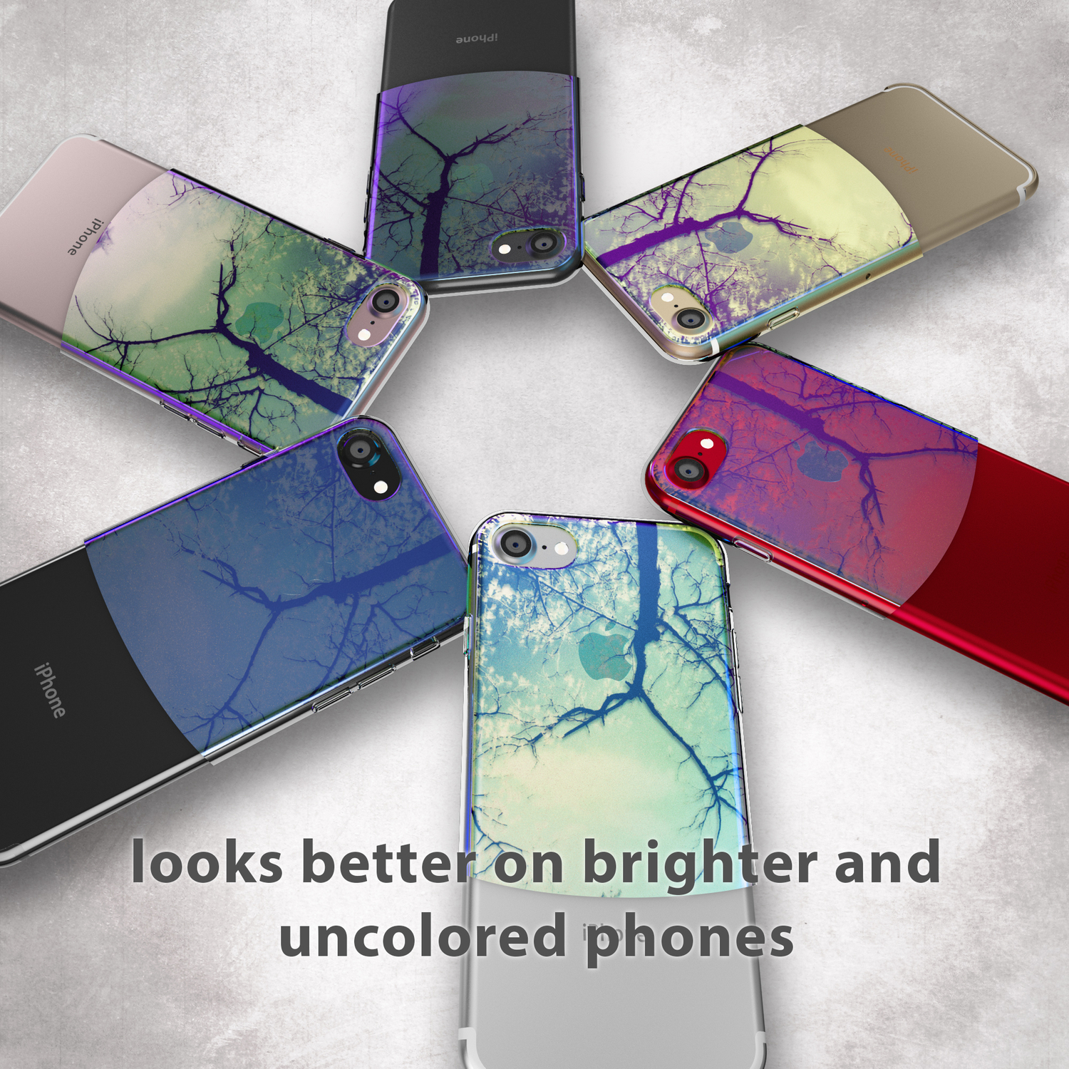 iPhone NALIA Apple, Hülle, iPhone 8 Mehrfarbig iPhone (2020), SE Silikon Backcover, 7