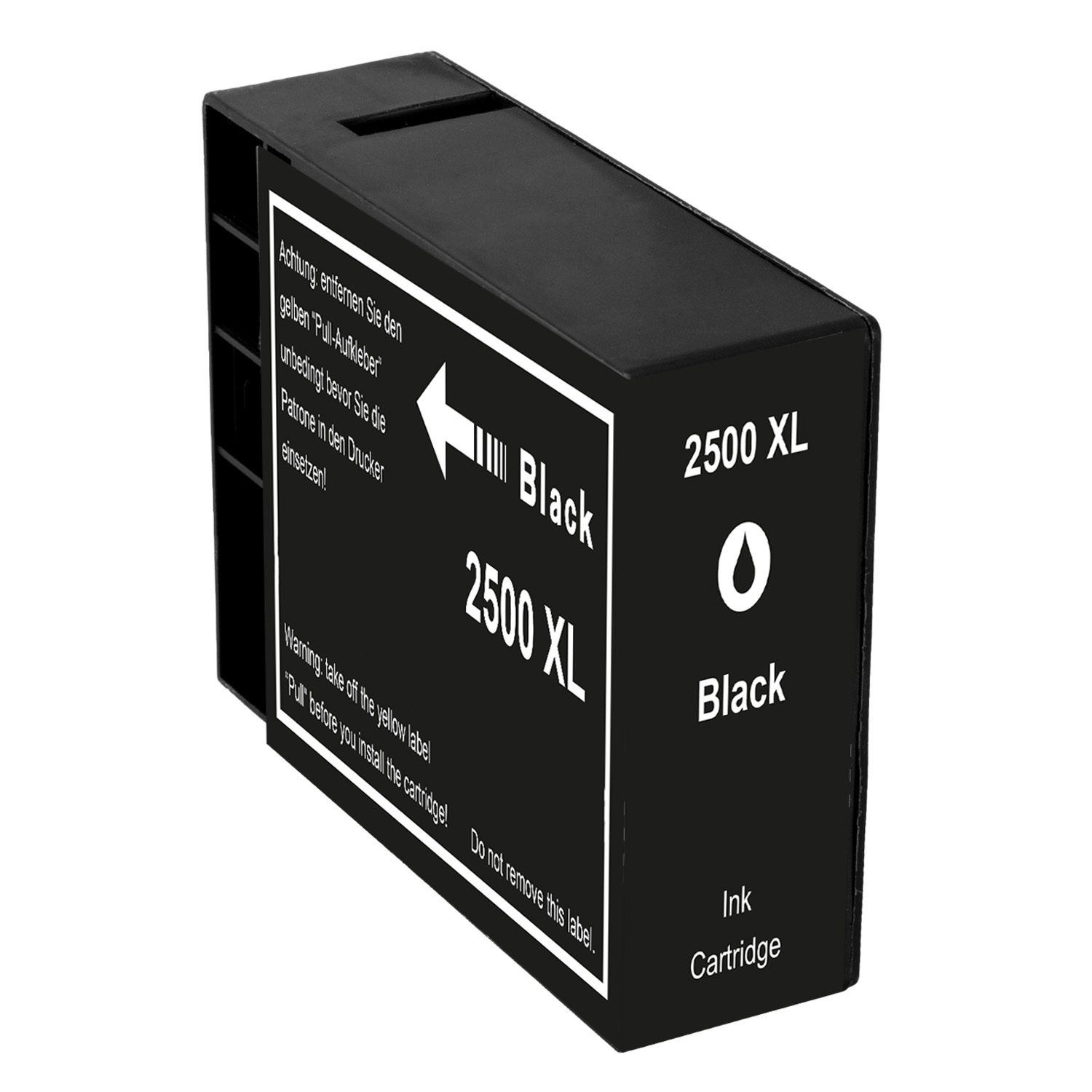 NINETEC 1 black PGI-2500 Patrone 001) Canon Tintenpatrone (9254 B ersetzt