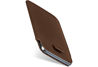 MOEX Slide Case, Full Cover, Alcatel, U3 (2018), Oxide-Brown