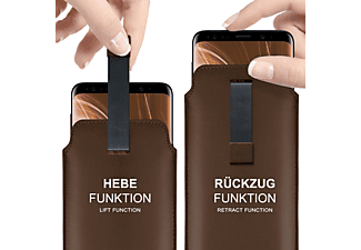 MOEX Slide Case, Full Cover, Alcatel, U3 (2018), Oxide-Brown