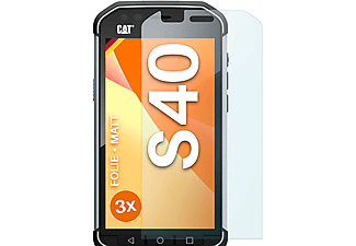 MOEX 3x Schutzfolie, matt Displayschutz(für CAT S40)