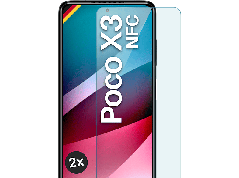4x Savvies Flex Full-Cover Schutzfolie für Xiaomi Poco X3 Pro Full-Screen  3D Curved Transparent kaufen