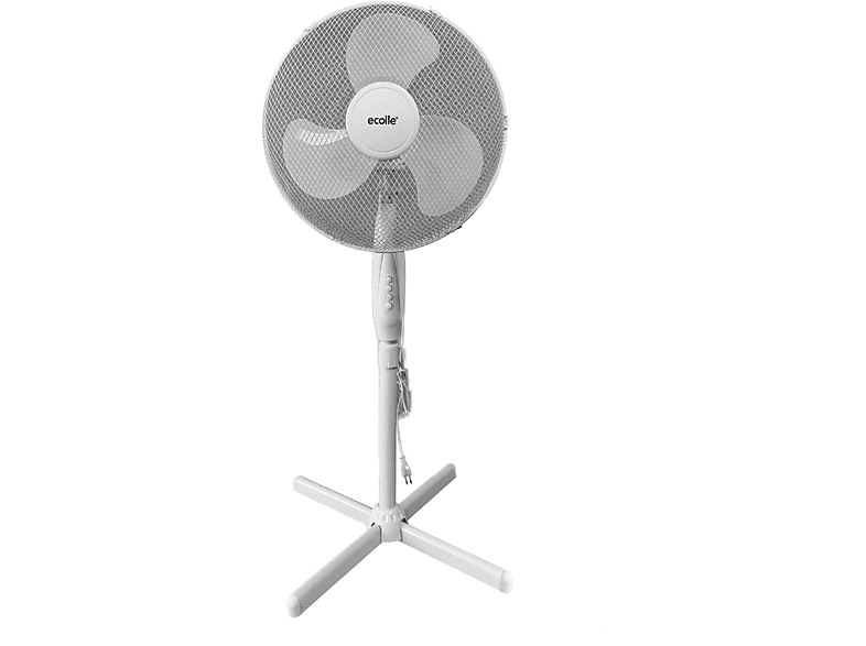 Watt) Standventilator Standventilator weiß ECOLLE 79702 (45