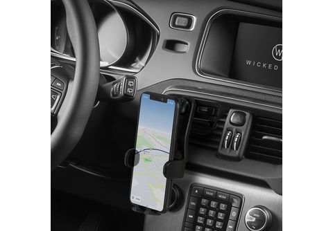 WICKED CHILI UNiversal KFZ Handyhalterung für iPhone 15 / 14 / 13 / 12  Autohalterung Galaxy A14, A34, A54 KFZ Halterung, schwarz