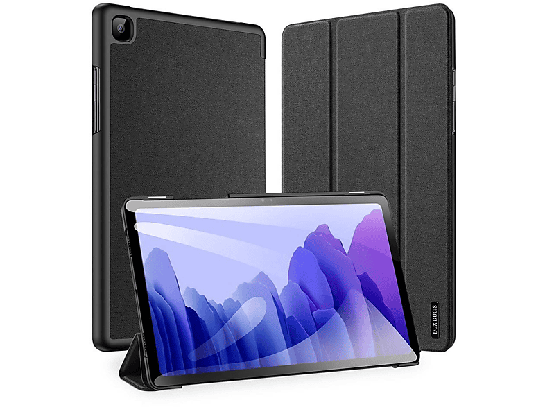 Kunstleder, S7 Galaxy Tab Tablethülle Bookcover Samsung (T730/T736B) COFI Tasche FE Schwarz für Tablet