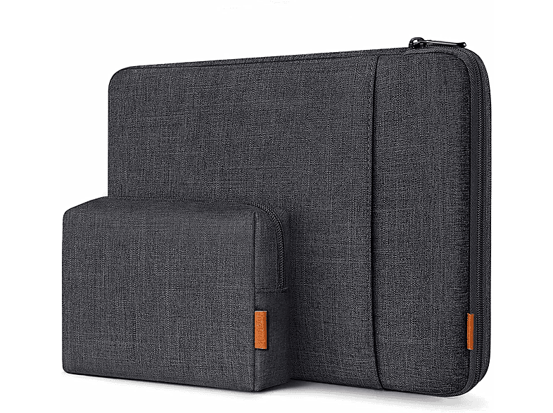 INATECK 360° Rundumschutz Laptoptasche für 16 Zoll MacBook Pro/15 Zoll Surface Book 3/2/XPS 15/ThinkPad X1 Laptoptasche Sleeve für Dell, HP, ASUS, Acer, Sony, Toshiba, Apple, HUAWEI, Microsoft Polyester, black