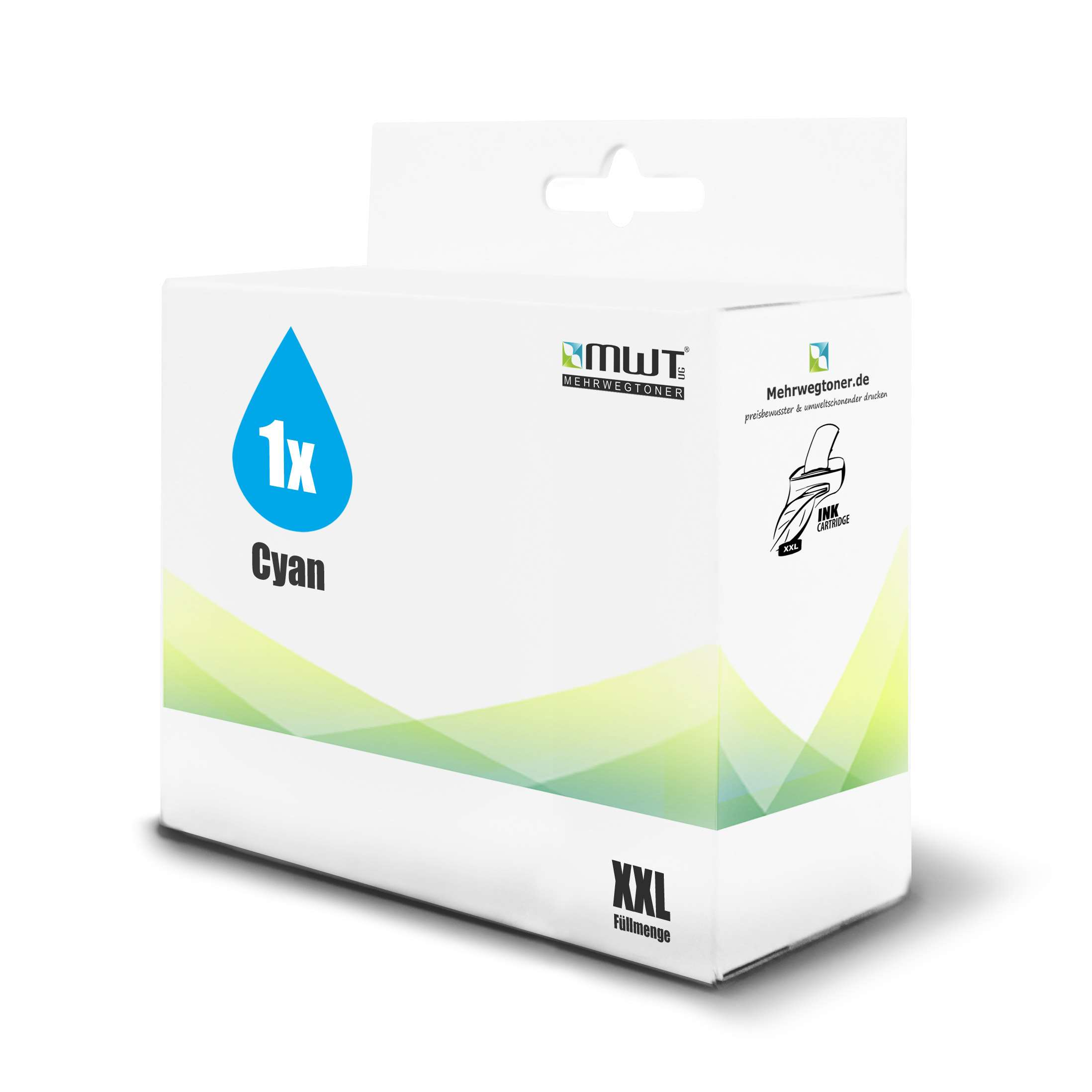 MEHRWEGTONER Cartridge Ink Cyan C13T06124010) T0612 MWT5160914 (Epson