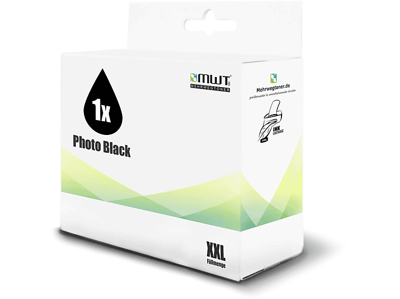 MEHRWEGTONER MWT5161188 Ink Cartridge Photo Schwarz (Epson T2631 26XL C13T26314010)