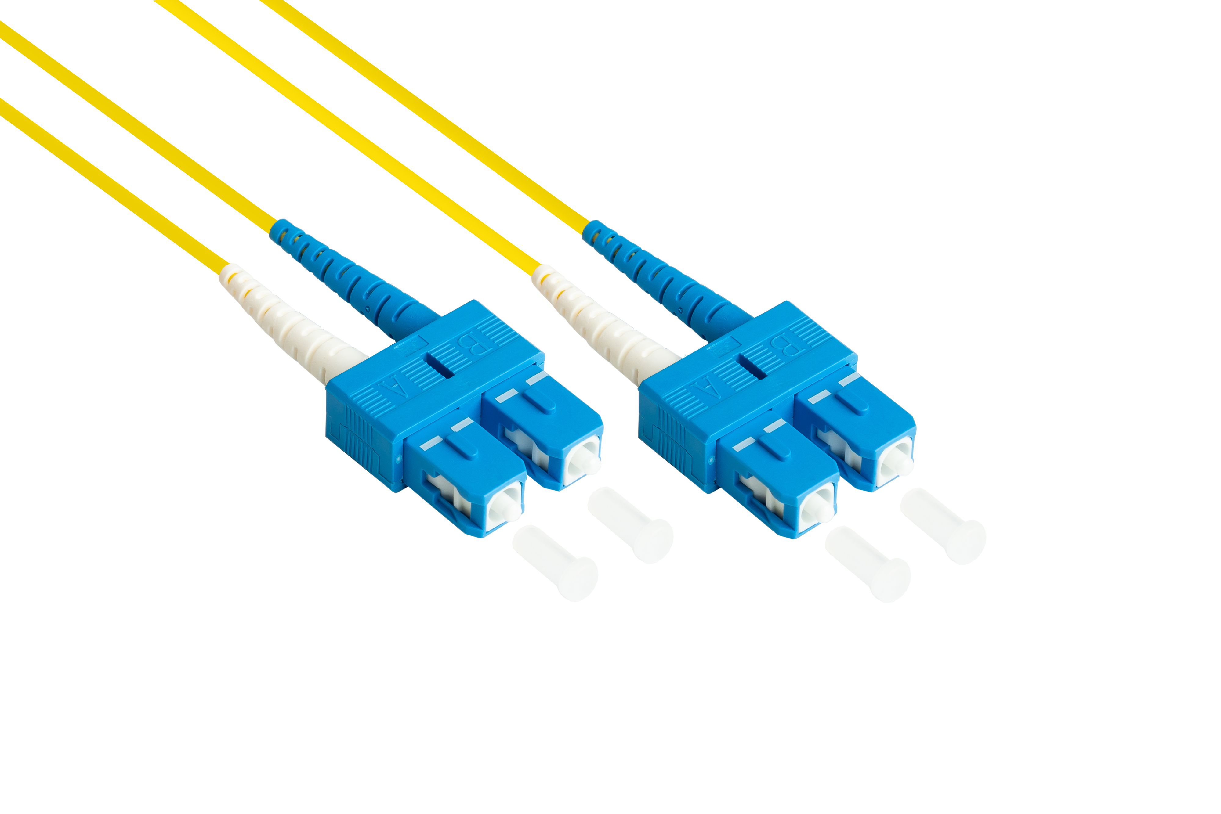 Netzwerkkabel, Duplex m LWL 30 austauschbare LSZH, OS2 SC/SC, Polarität, KABELMEISTER (Singlemode, 9/125)
