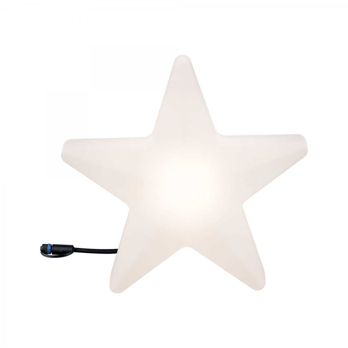 PAULMANN LICHT Plug & mit Lichtobjekt Erdspieß Star Universalweiß Lichtobjekt Shine