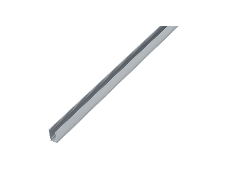 Shine Plus LED-Aluminiumprofil 2 M (15 Stück) – Mit Matter PC-Abdeckung, Für LED-Streifen Bis 20,2 Mm