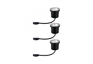 PAULMANN LICHT Smart Home Zigbee Plug & Shine Basisset Bodeneinbauleuchte Bodenaufbauleuchte Farbwechsel RGBW|Tunable White
