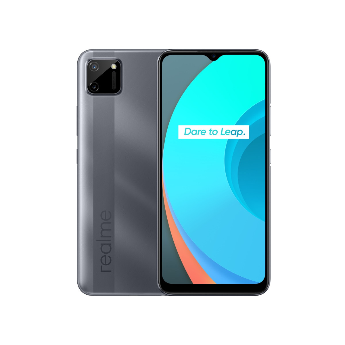 Móvil - C11 REALME, Gris, 32 GB, 2 GB, 6,52 ", MediaTek Helio G35 (12 nm)