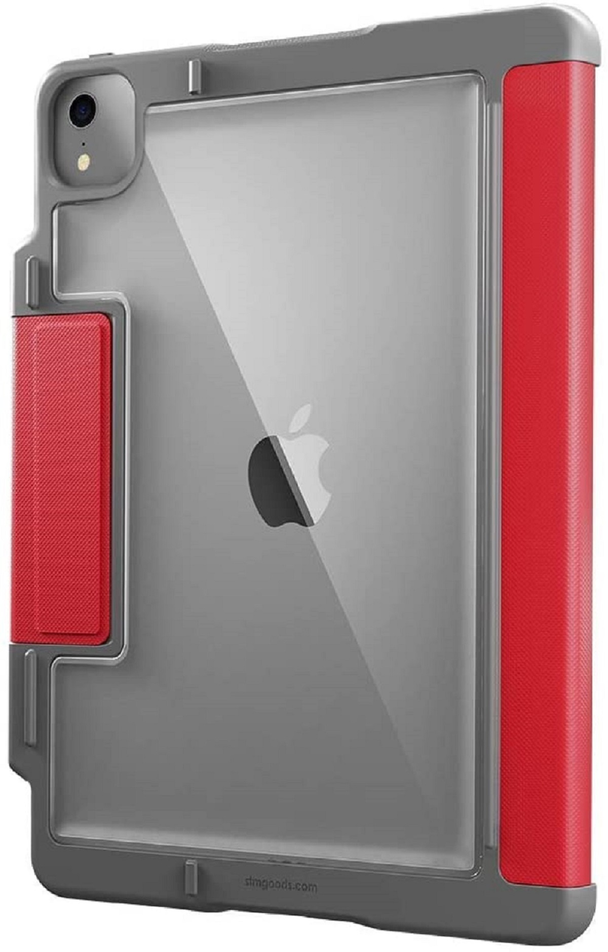 für Plus Tablethülle Case Apple Rot Polycarbonate, Bookcover STM Dux