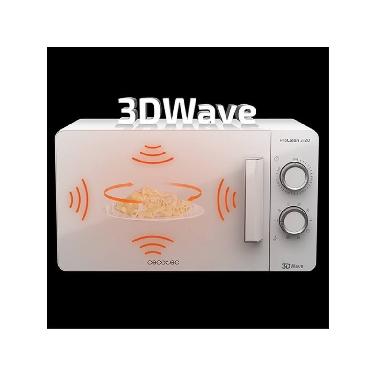 Kuchenki mikrofalowe CECOTEC 01521 Biały