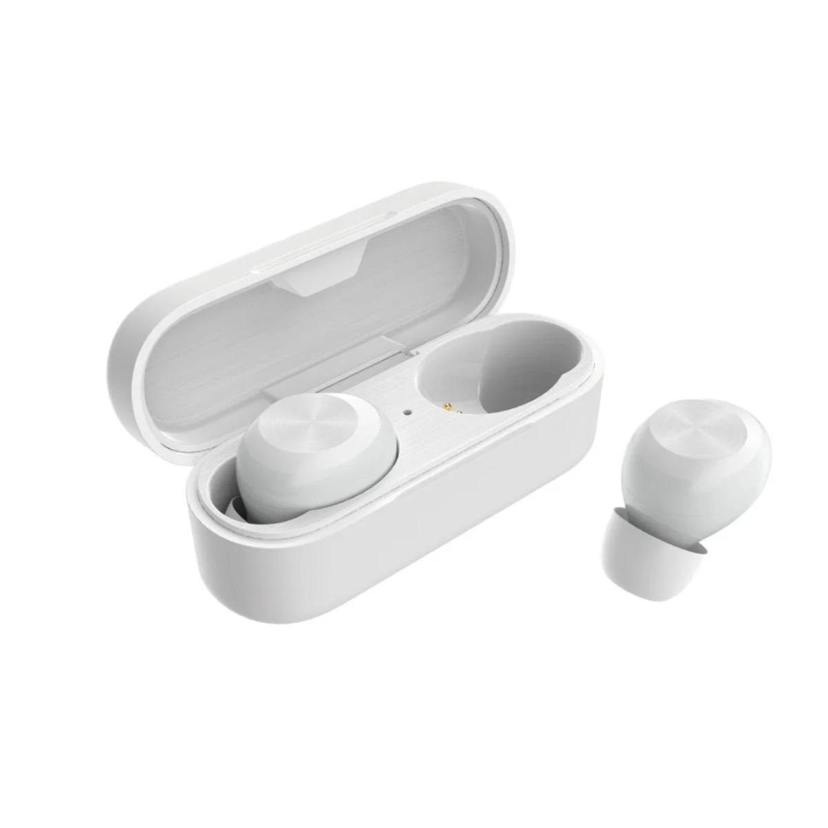 Kopfhörer Bluetooth M2-TEC Weiß Bluetooth Kopfhörer, In-ear